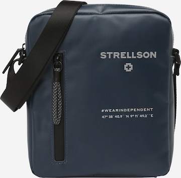 STRELLSON Taška přes rameno 'Stockwell 2.0 Marcus' – modrá: přední strana