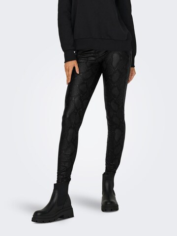 Skinny Leggings ONLY en gris : devant