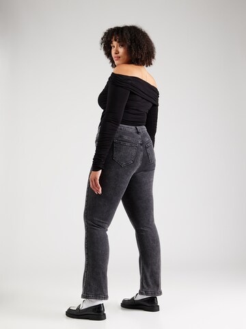 ABOUT YOU Curvy Regular Jeans 'Naomi' in Grey