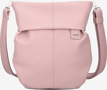 ZWEI Crossbody Bag in Pink: front