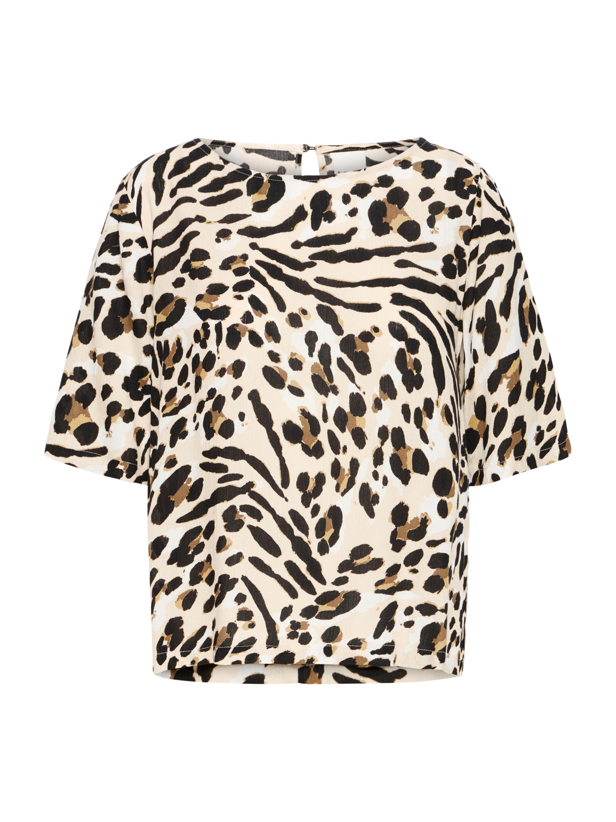 ICHI Bluse 'IHMARRAKECH' in Braun: Vorderseite