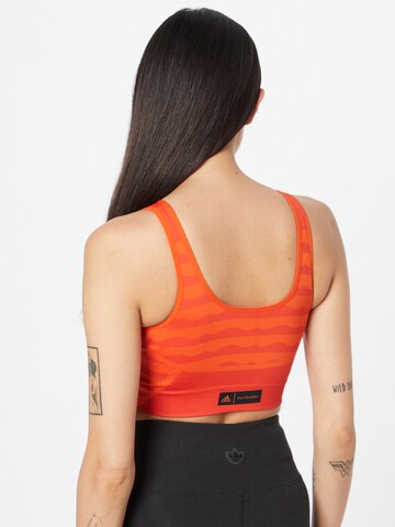 ADIDAS SPORTSWEARBustier Sportski grudnjak 'Marimekko Light-Support Aero' - narančasta boja