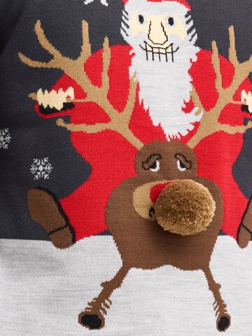 BLEND Trui 'Rudolph' in Gemengde kleuren