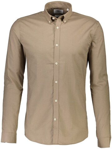 Lindbergh - Camisa en marrón: frente