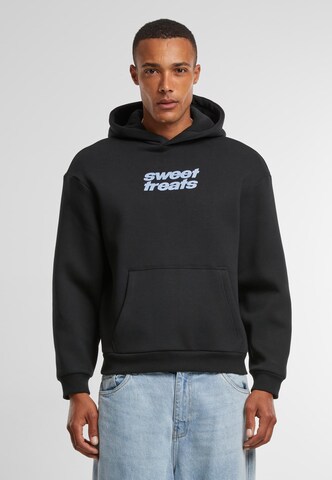 MT Upscale Mikina 'Sweet Treats' – černá: přední strana