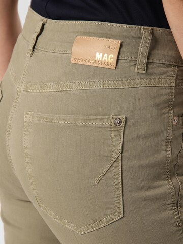 MAC Slim fit Jeans 'Angela' in Green