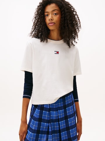 Maglietta di Tommy Jeans in bianco: frontale