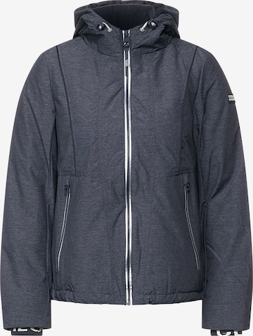 CECIL Performance Jacket in Blue: front
