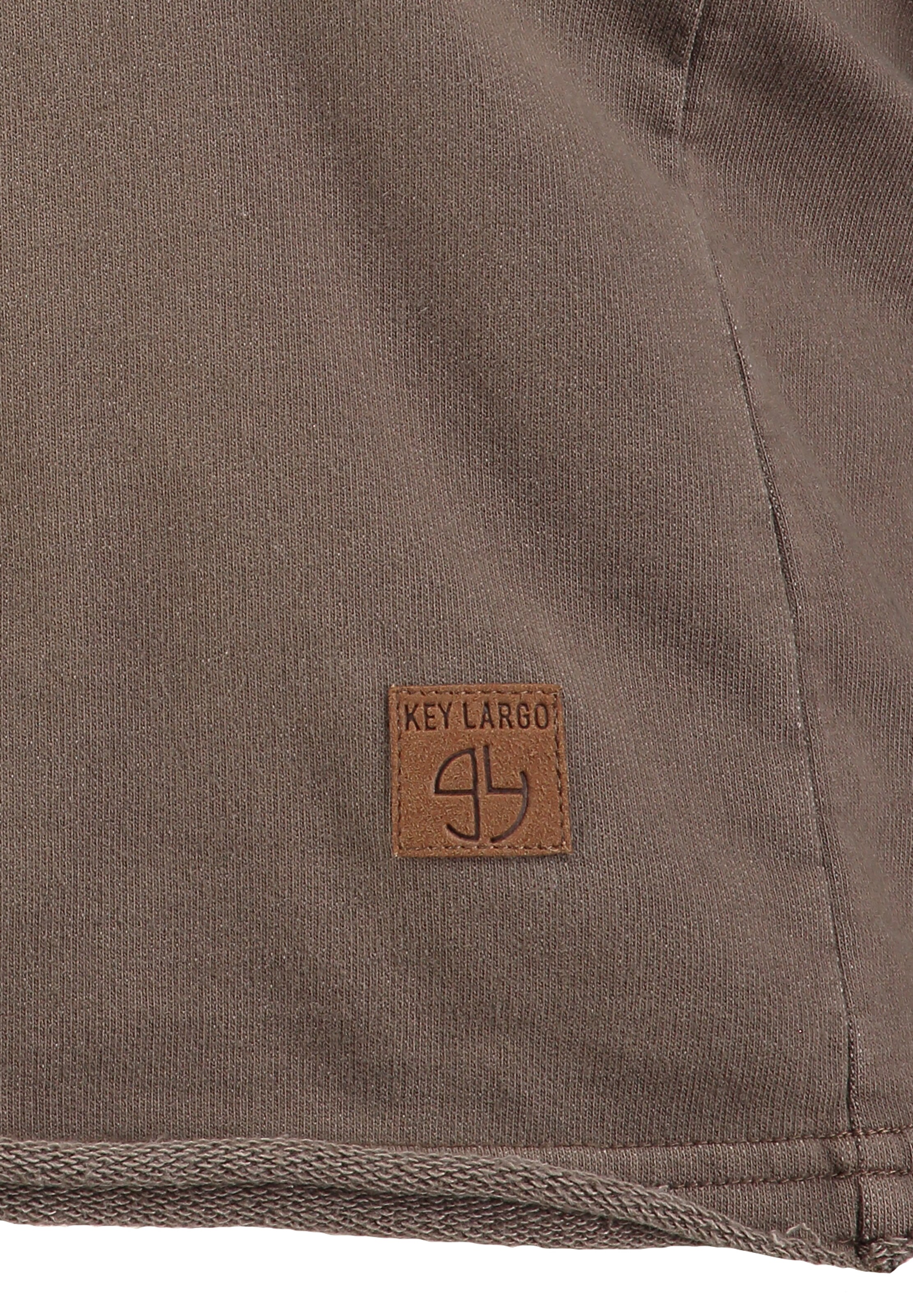 Key Largo Суичър 'Level' в кафяво