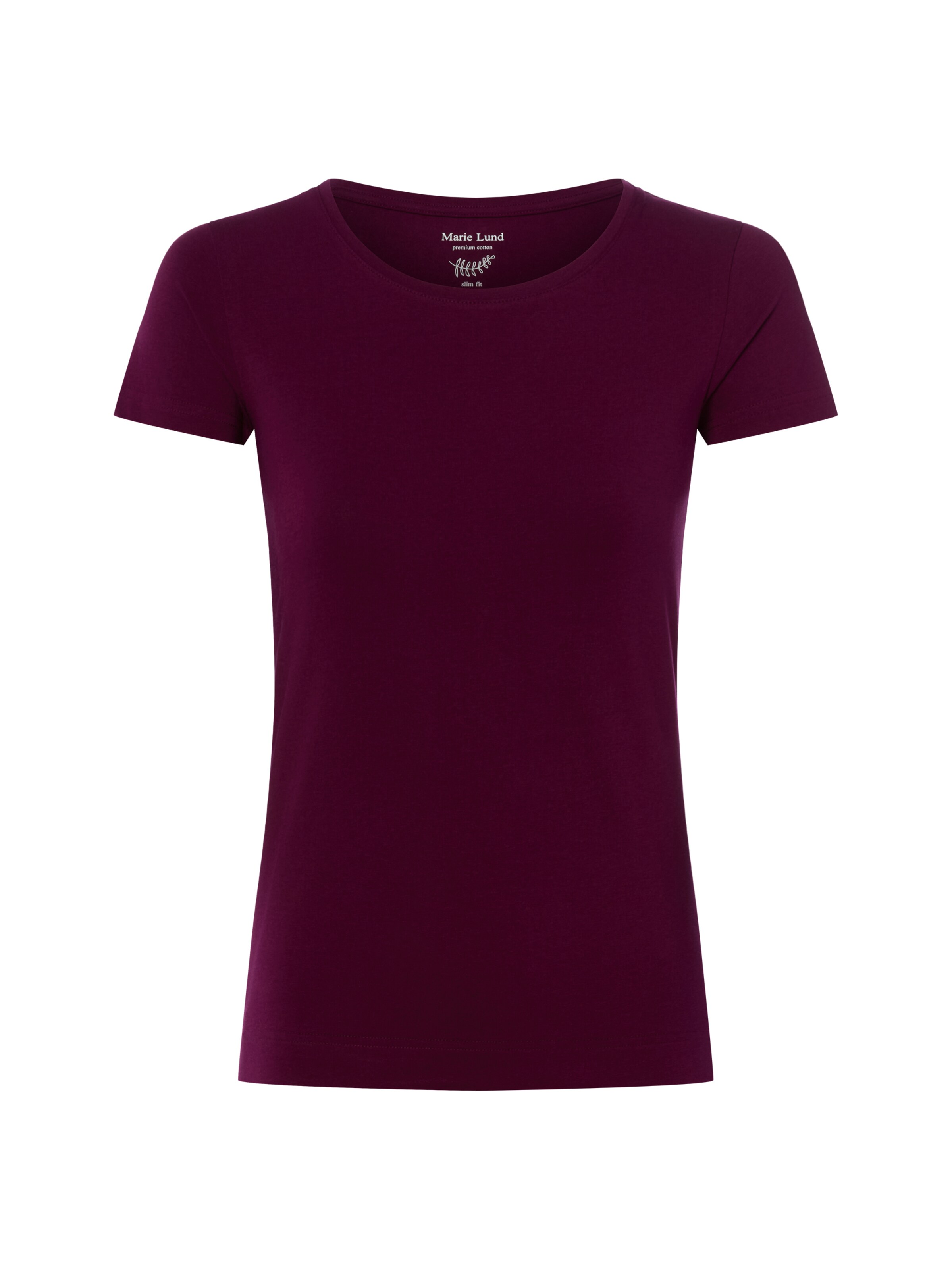 Marie Lund T-Shirt in Lila: Vorderseite