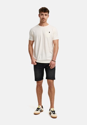 Coupe slim Jean 'Fly' INDICODE JEANS en noir