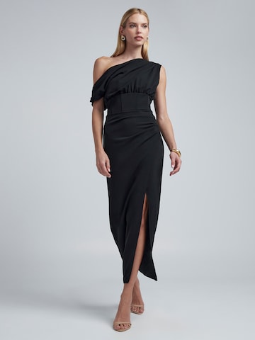 BWLDR - Vestido de festa 'Rhodia' em preto