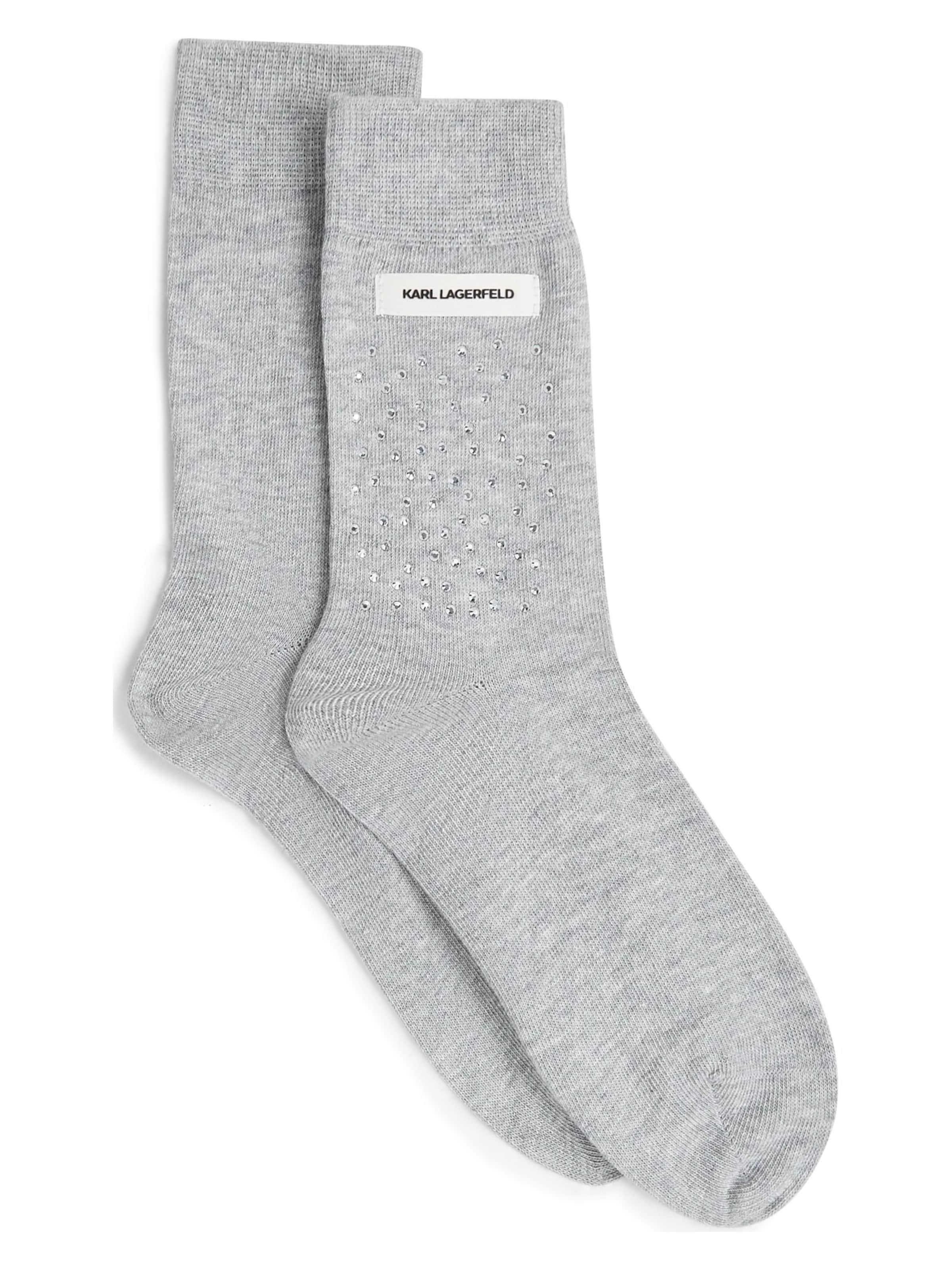 Calzino di Karl Lagerfeld in grigio