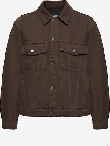 Pull&Bear Välikausitakki värissä ruskea: etupuoli