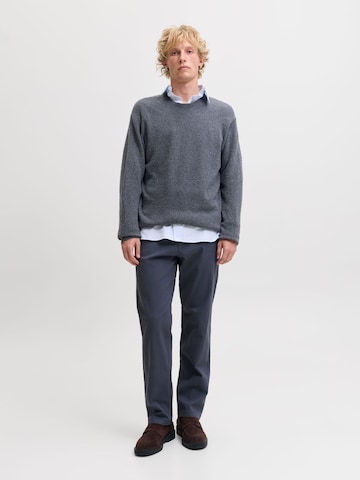 JACK & JONES Loose fit Chino Pants 'JPSTKane JJDave' in Blue