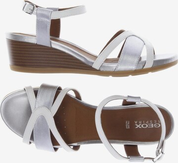 GEOX Sandals & High-Heeled Sandals in 38 in White: front