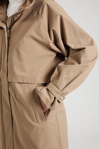 elvine Between-Seasons Parka 'Polly' in Brown