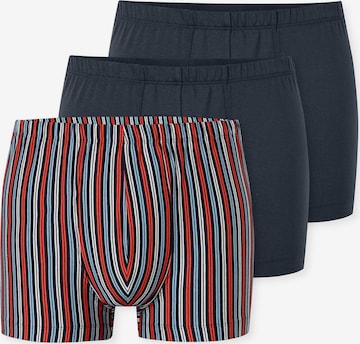 SCHIESSER - Calzoncillo boxer en azul: frente