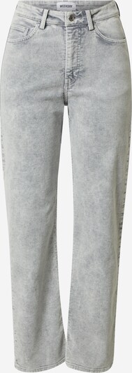 WEEKDAY Broek 'Rowe' in de kleur Lichtgrijs, Productweergave