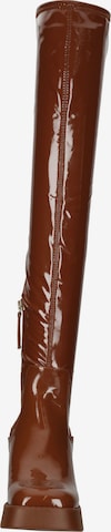 STEVE MADDEN Over the Knee Boots in Brown