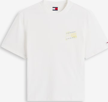 Tricou '90S' de la Tommy Jeans pe alb: față