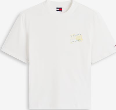Tommy Jeans Majica '90S' u golublje plava / žuta / bijela, Pregled proizvoda