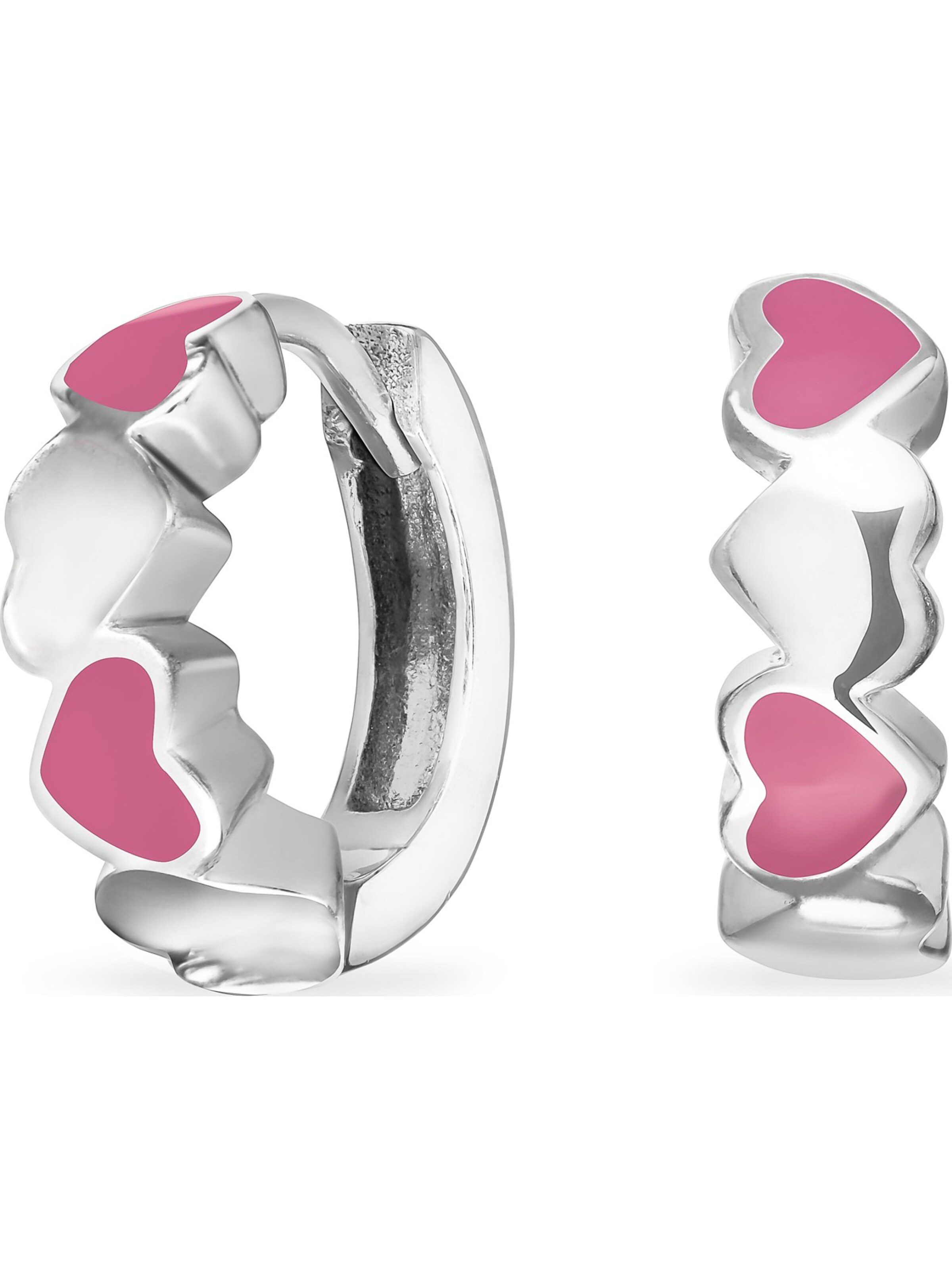 FAVS Mädchen-Creolen in Silber