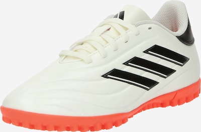 ADIDAS PERFORMANCE Chaussure de foot 'Copa Pure II Club' en crème / rouge orangé / noir / blanc, Vue avec produit