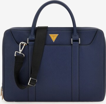 GUESS Document Bag 'Certosa' in Blue: front