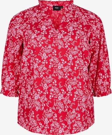 ZizziBluza - crvena boja: prednji dio