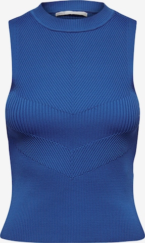 ONLY Knitted top 'Bianca' in Blue: front