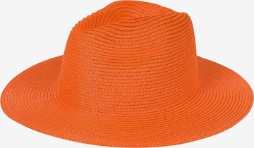 styleBREAKER Hut 'Panama Strohhut - Knautschhut' in Orange