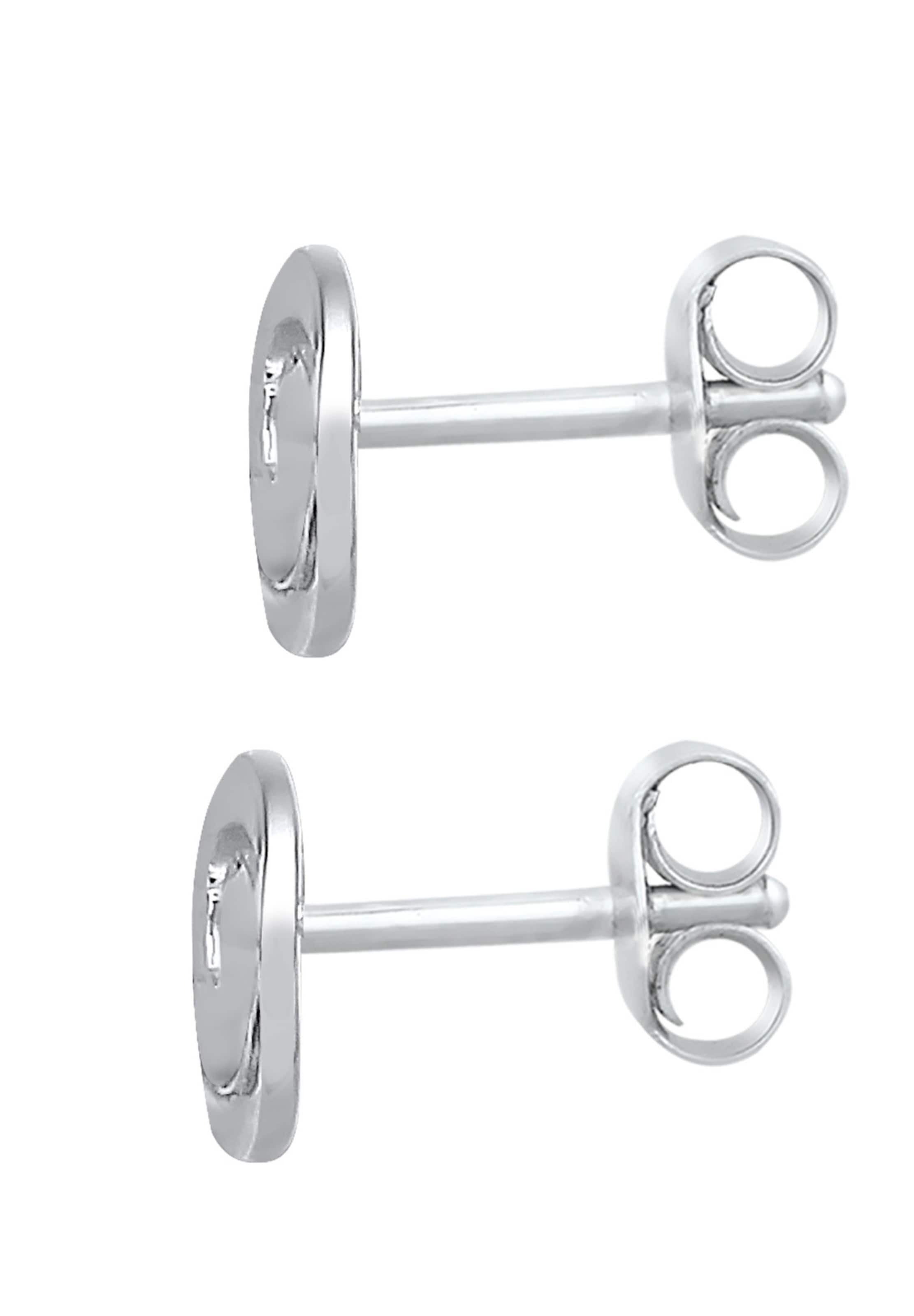 ELLI Fülbevalók 'Swirl' - ezüst