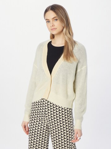 Cardigan ESPRIT en beige : devant