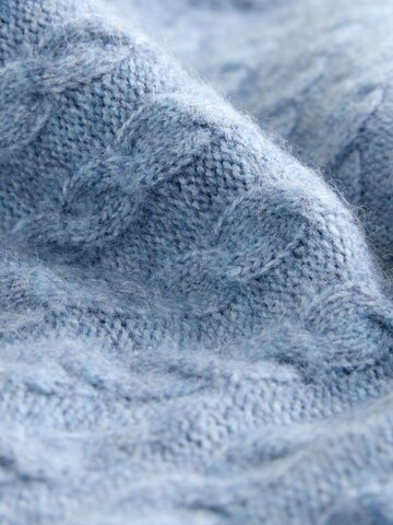 Next Strikkjole i blå