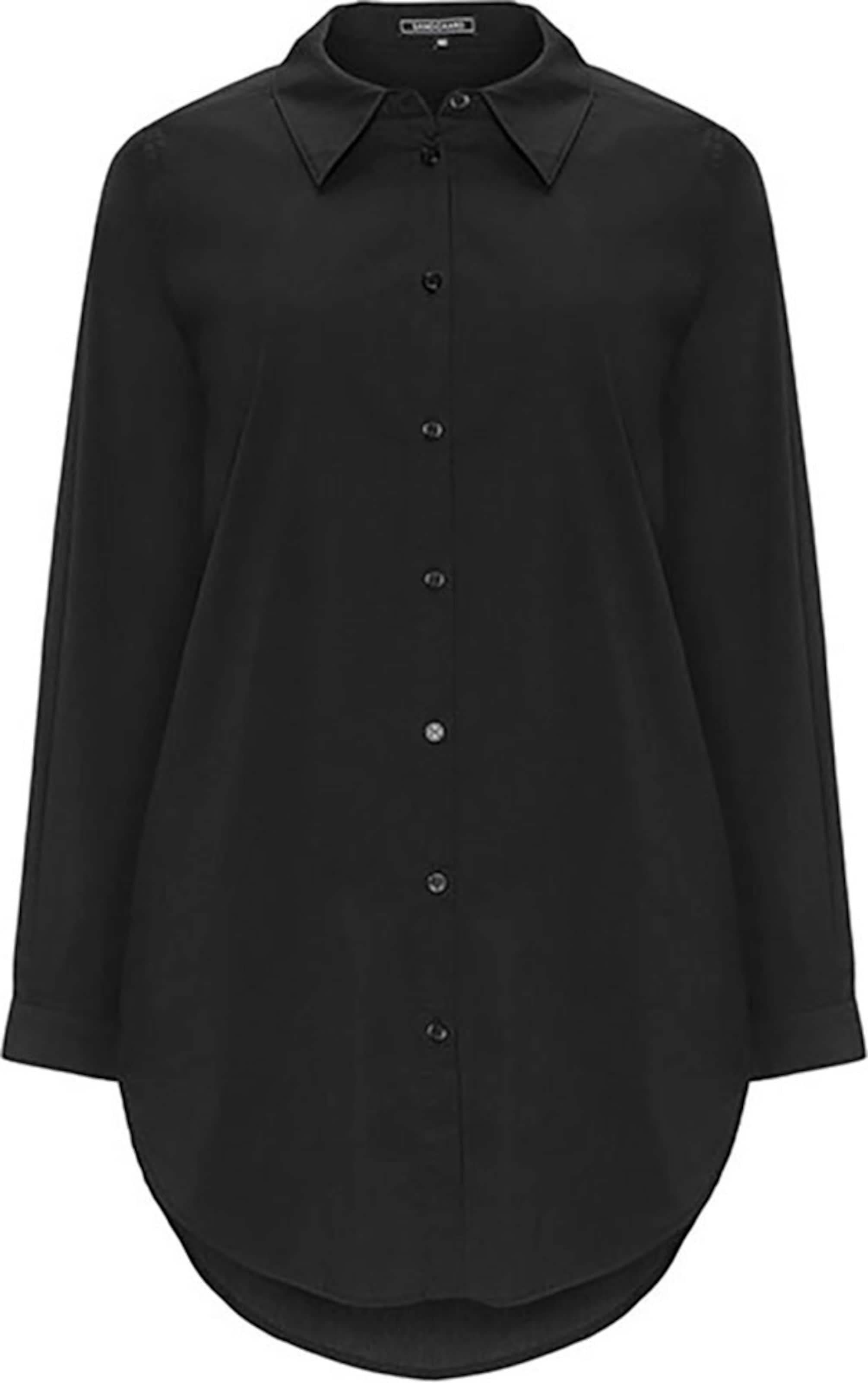 SANDGAARD Bluse in Schwarz: Vorderseite