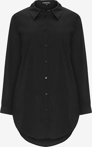 SANDGAARD Bluse in Schwarz: Vorderseite