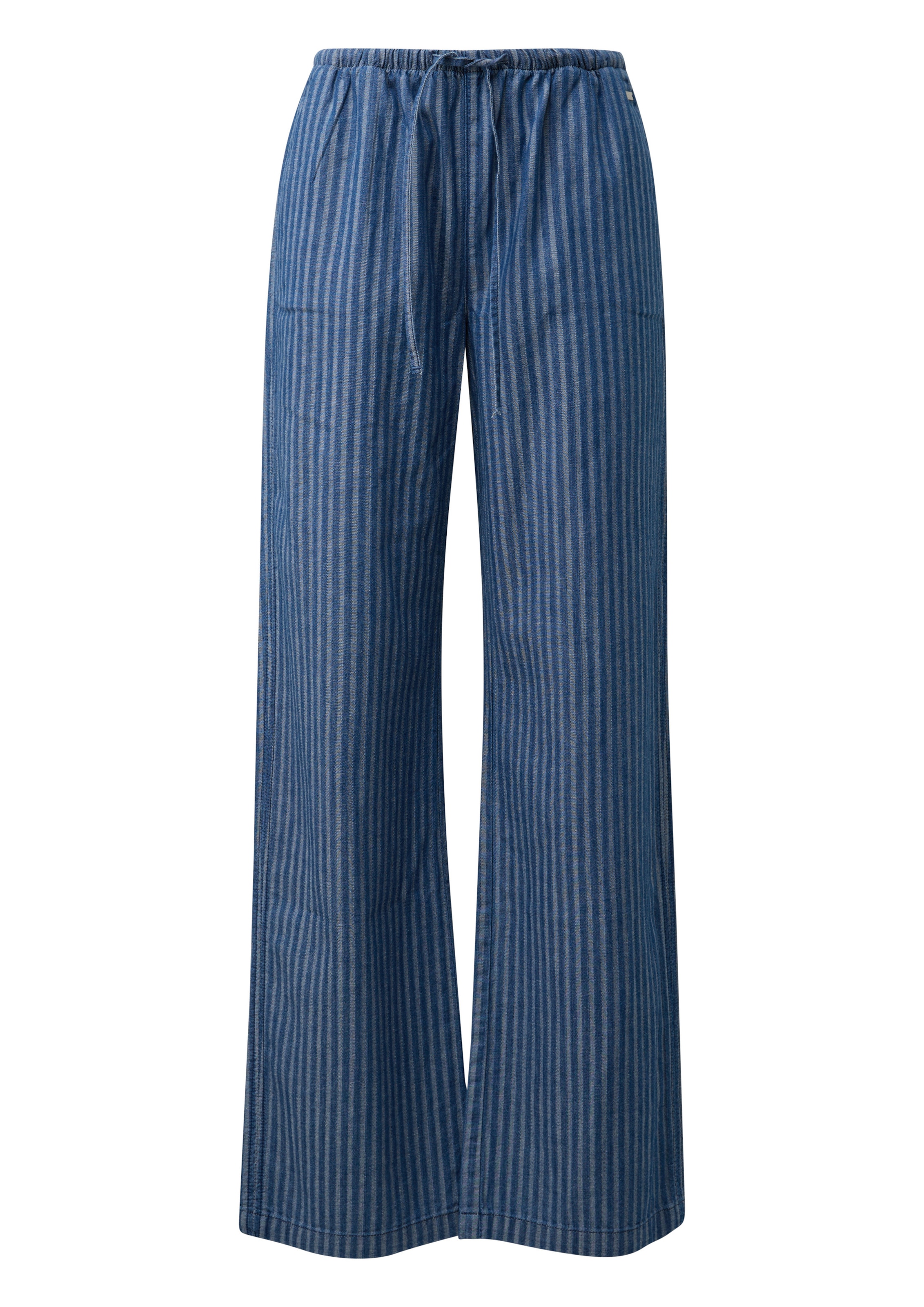 QS Regular Jeans in Blauw: voorkant