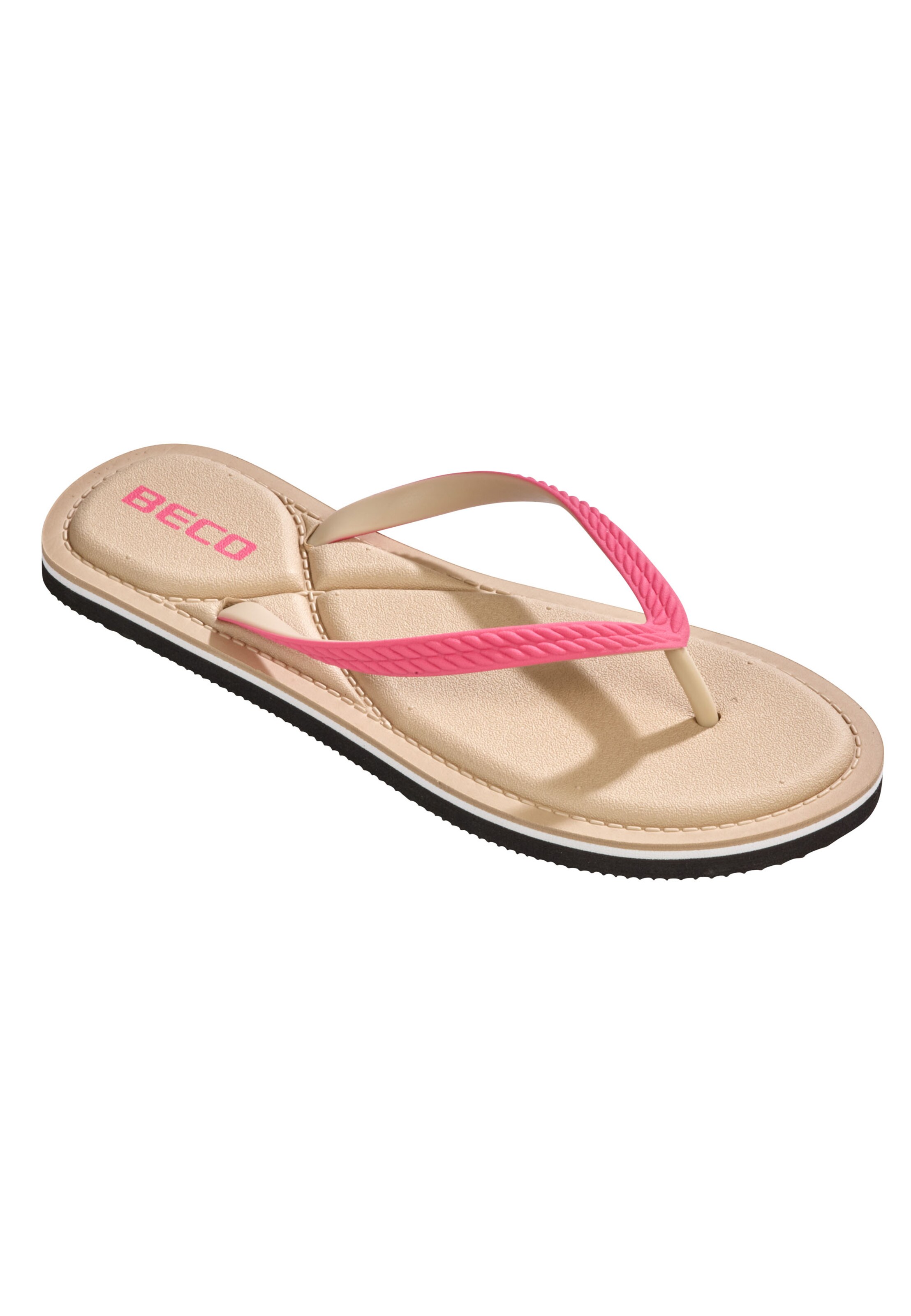 BECO the world of aquasports T-bar sandals 'URBAN' in Beige