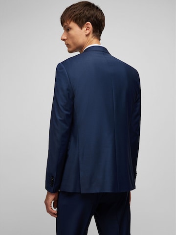 Coupe regular Veste de costume HECHTER PARIS en bleu