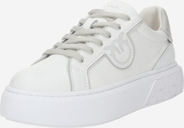 PINKO Sneakers laag 'YOKO 01' in Wit: voorkant