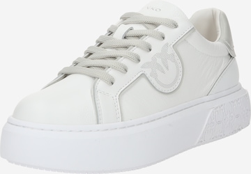 PINKO Platform trainers 'YOKO 01' in White: front