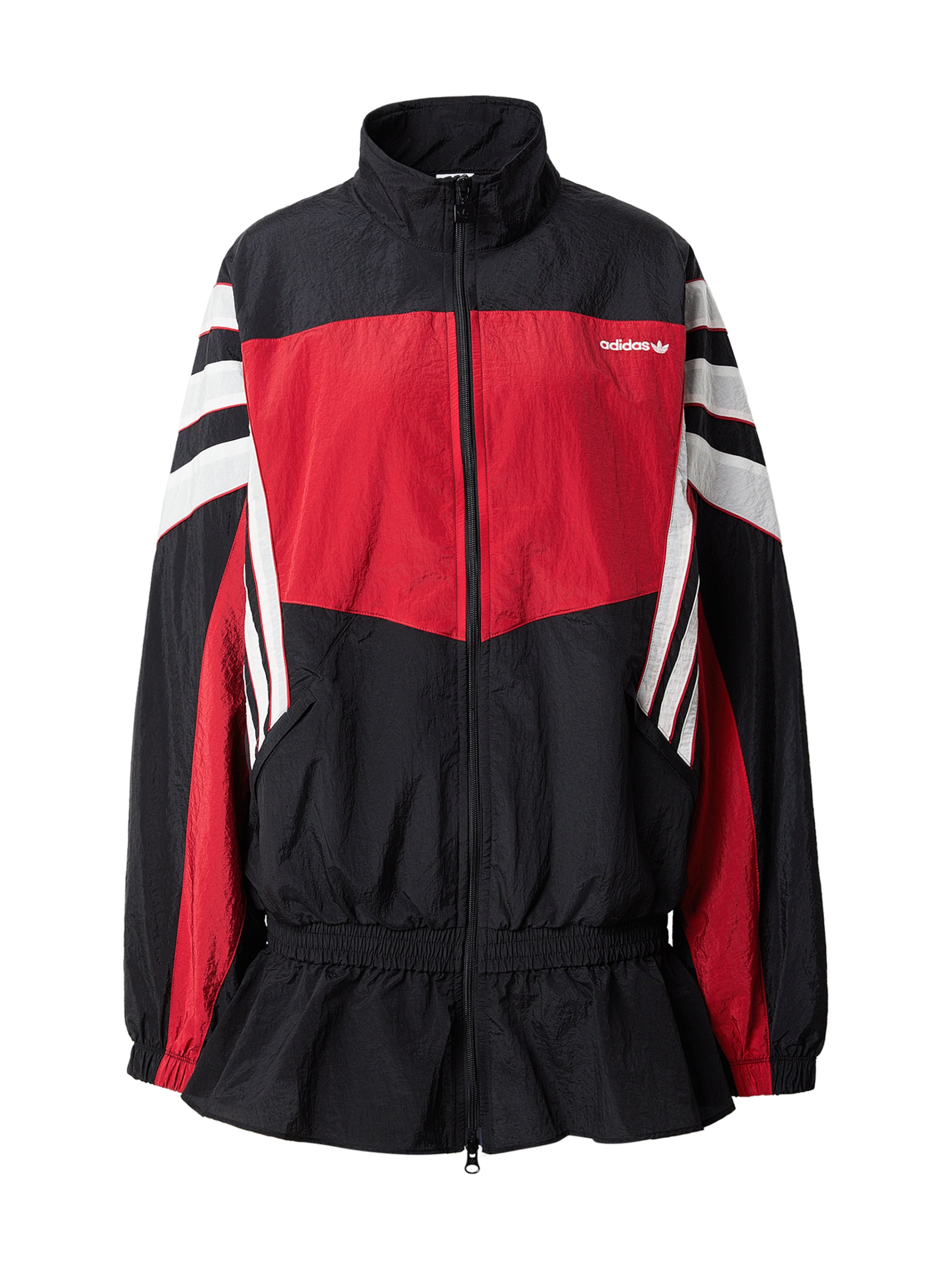 ADIDAS ORIGINALS Between-season jacket 'SANTIAGO' in Black: front