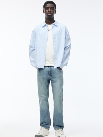 Pull&Bear Regular Jeans i blå