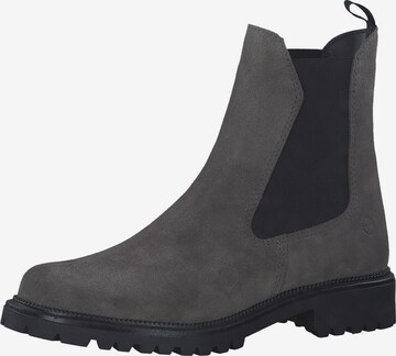 TAMARIS Chelsea Boots in Grey: front