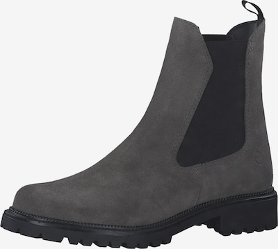 TAMARIS Chelsea Boots i grå / sort, Produktvisning