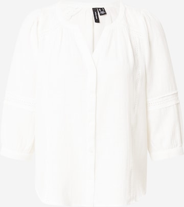 VERO MODA Bluse 'VMOLYA' in Weiß: Vorderseite
