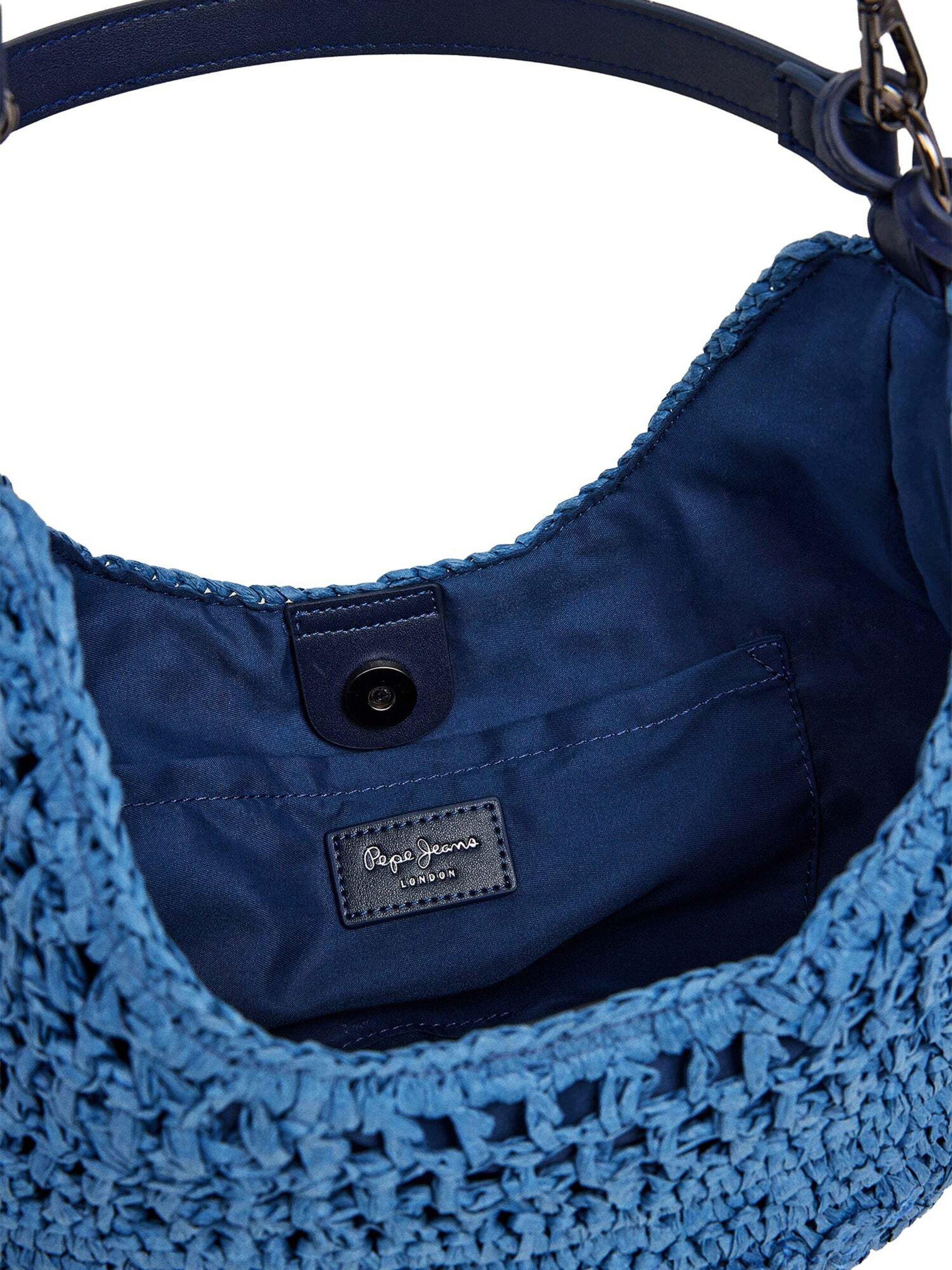 Pepe Jeans Schultertasche 'Ziggy Balm' in Blau