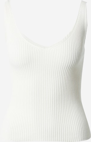 VERO MODA Knitted Top 'GLORY' in White: front