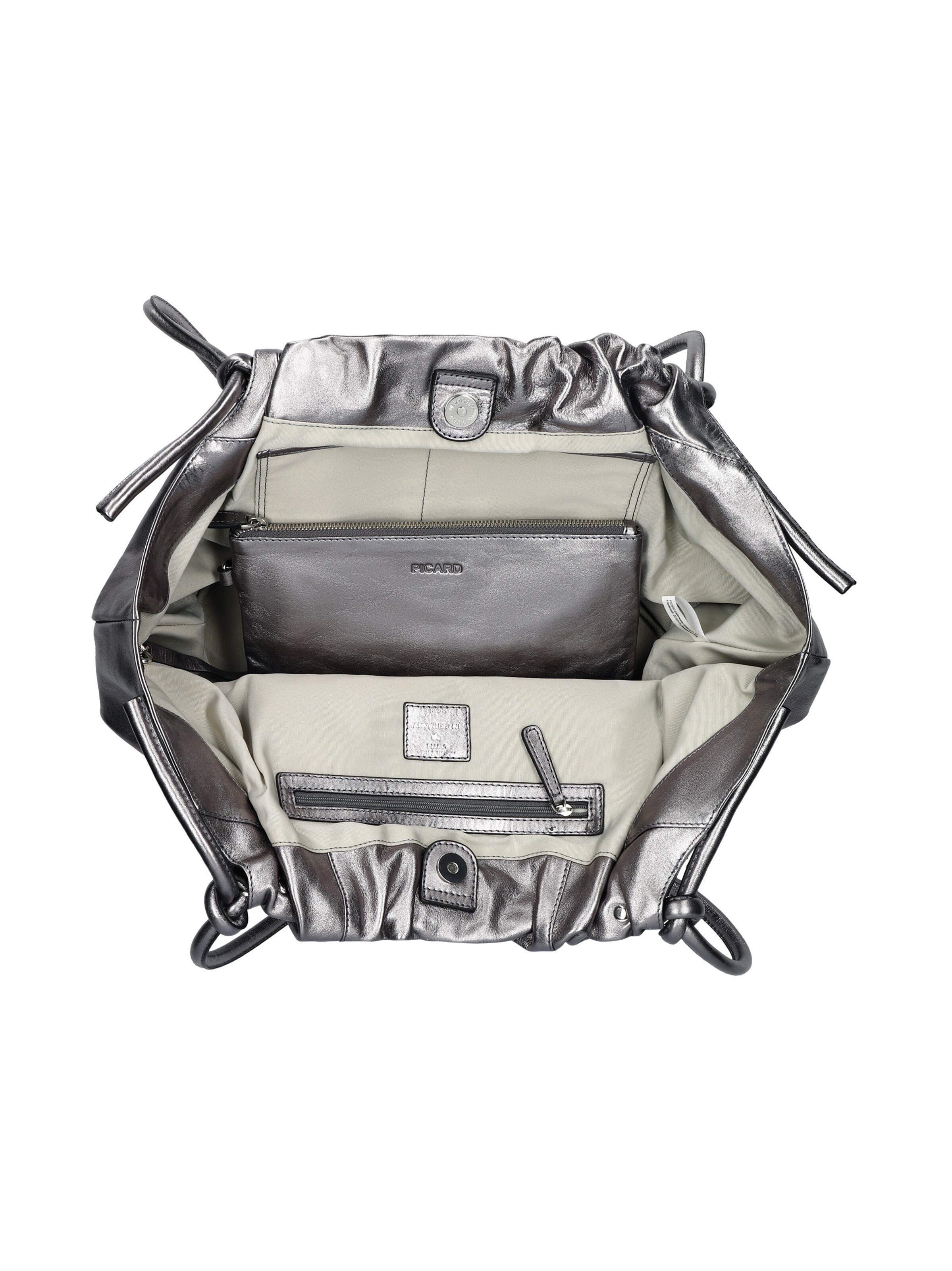 Picard Handbag 'Dumpling' in Grey